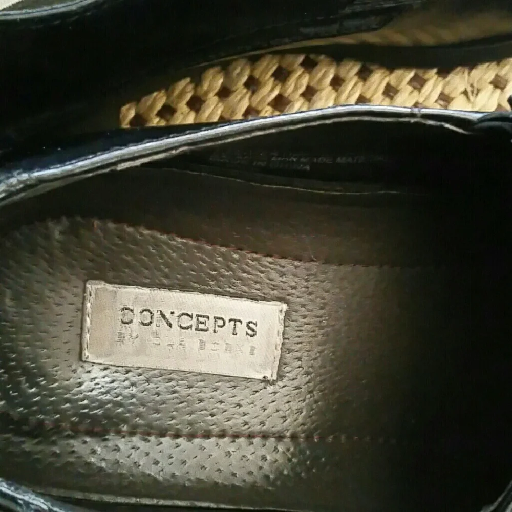 Genuine leather Men's Claiborne dress shoes *3/$30 Sale*
